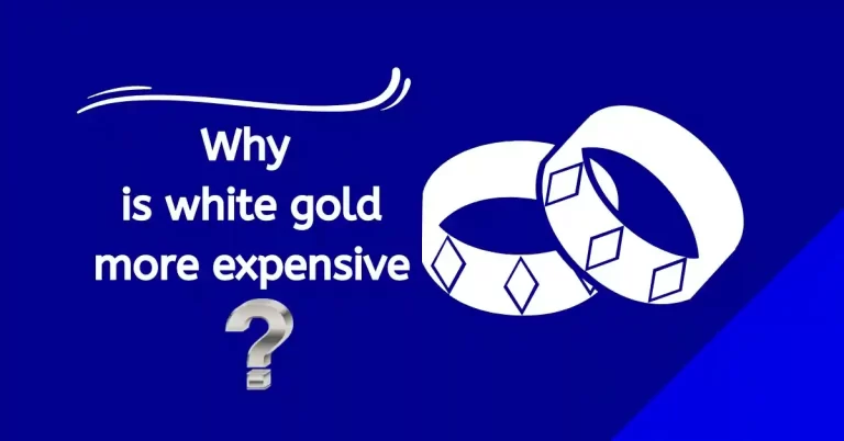 why white gold is more expensive
