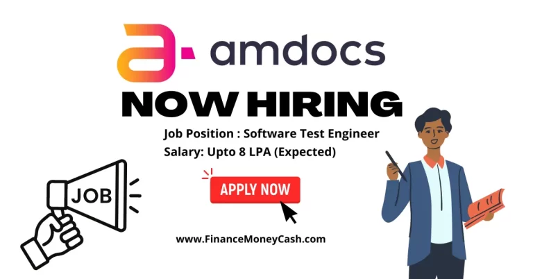Amdocs is hiring for Software Test Engineer