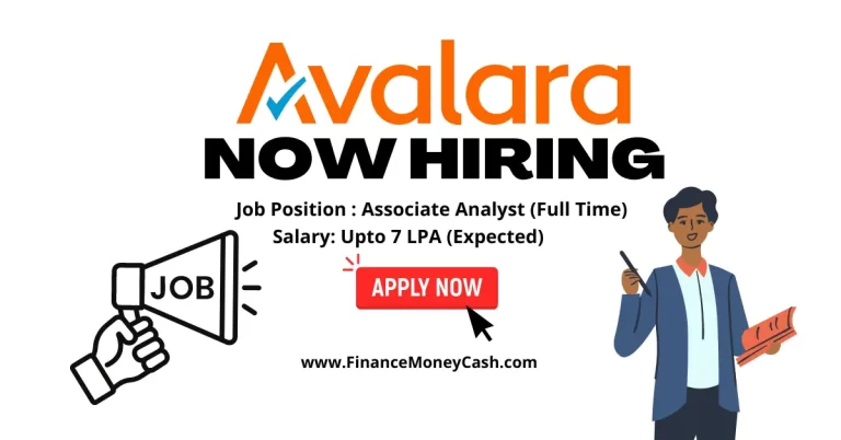 Avalara is hiring for Associate Analyst