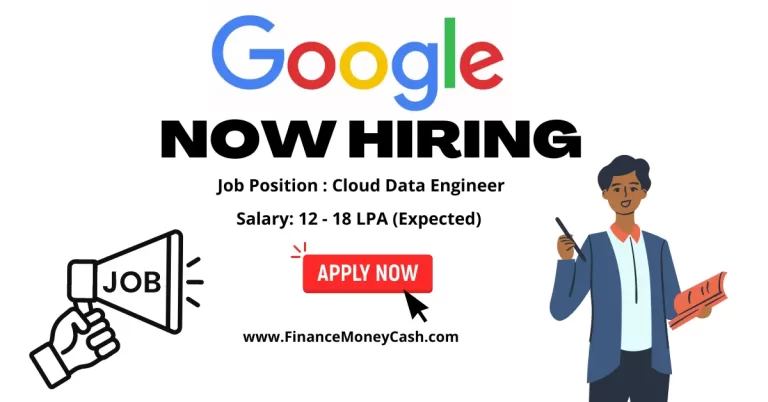 Google is hiring for Cloud Data Engineer