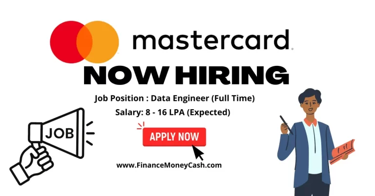 Mastercard is hiring for Data Engineer