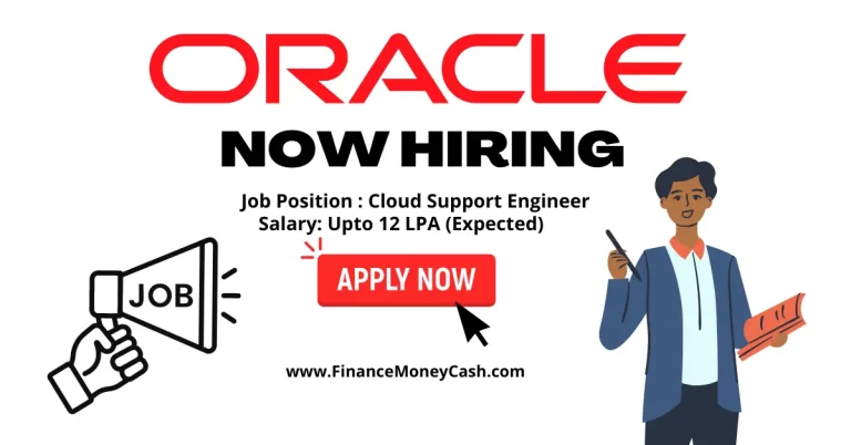 Oracle is hiring for Cloud Support Engineer